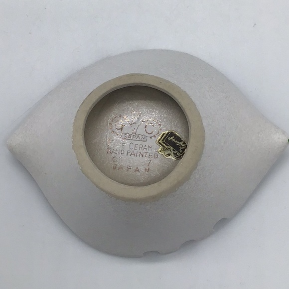 Vintage MCM Fine Ceramic Hand Painted Ashtray Giftcraft Japan - Picture 4 of 6